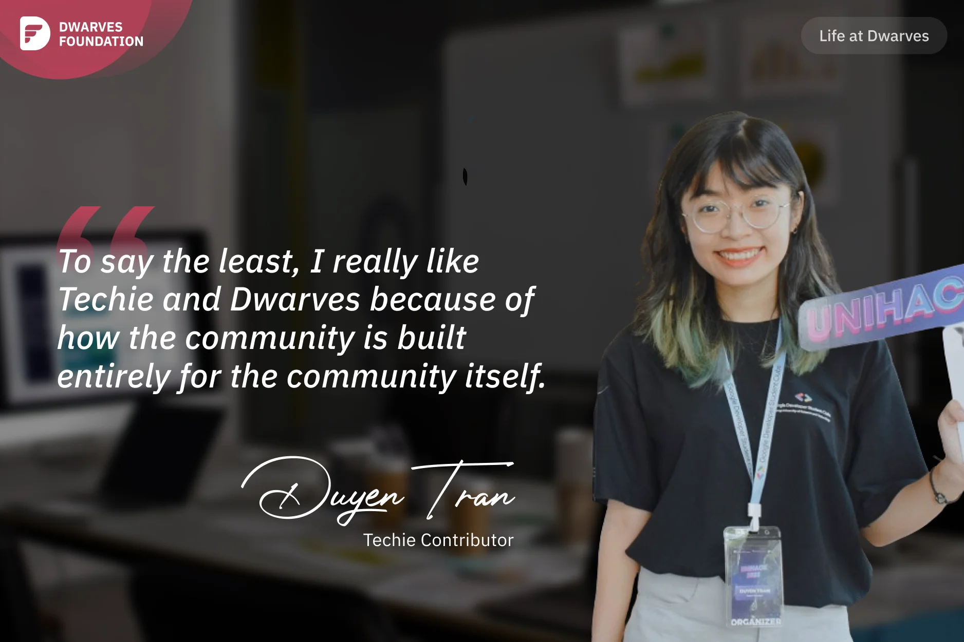 Duyen Tran - Techie Contributor