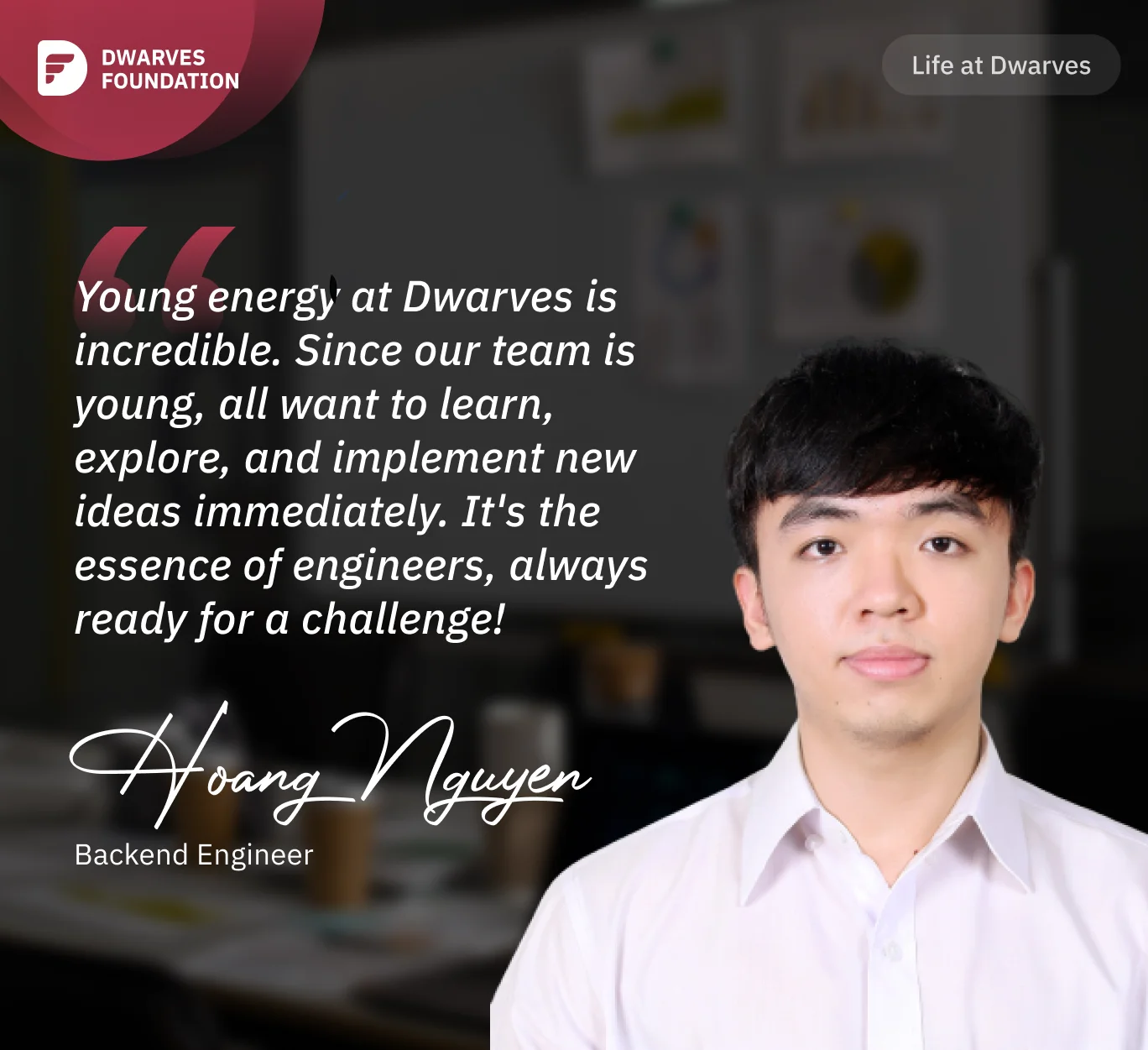 Hoang Nguyen - Backend Engineer at Dwarves