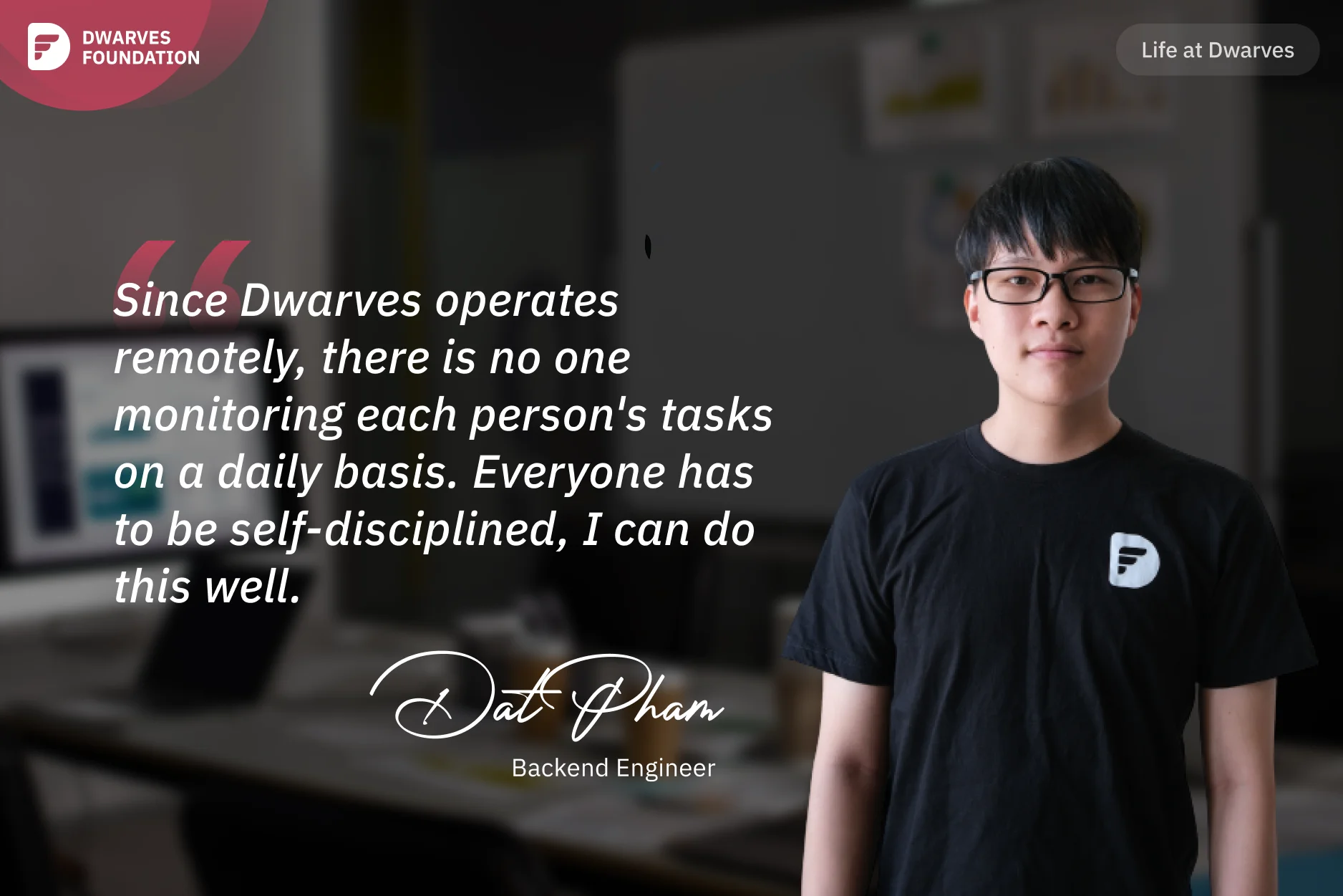 Dat Pham - BE Engineer at Dwarves