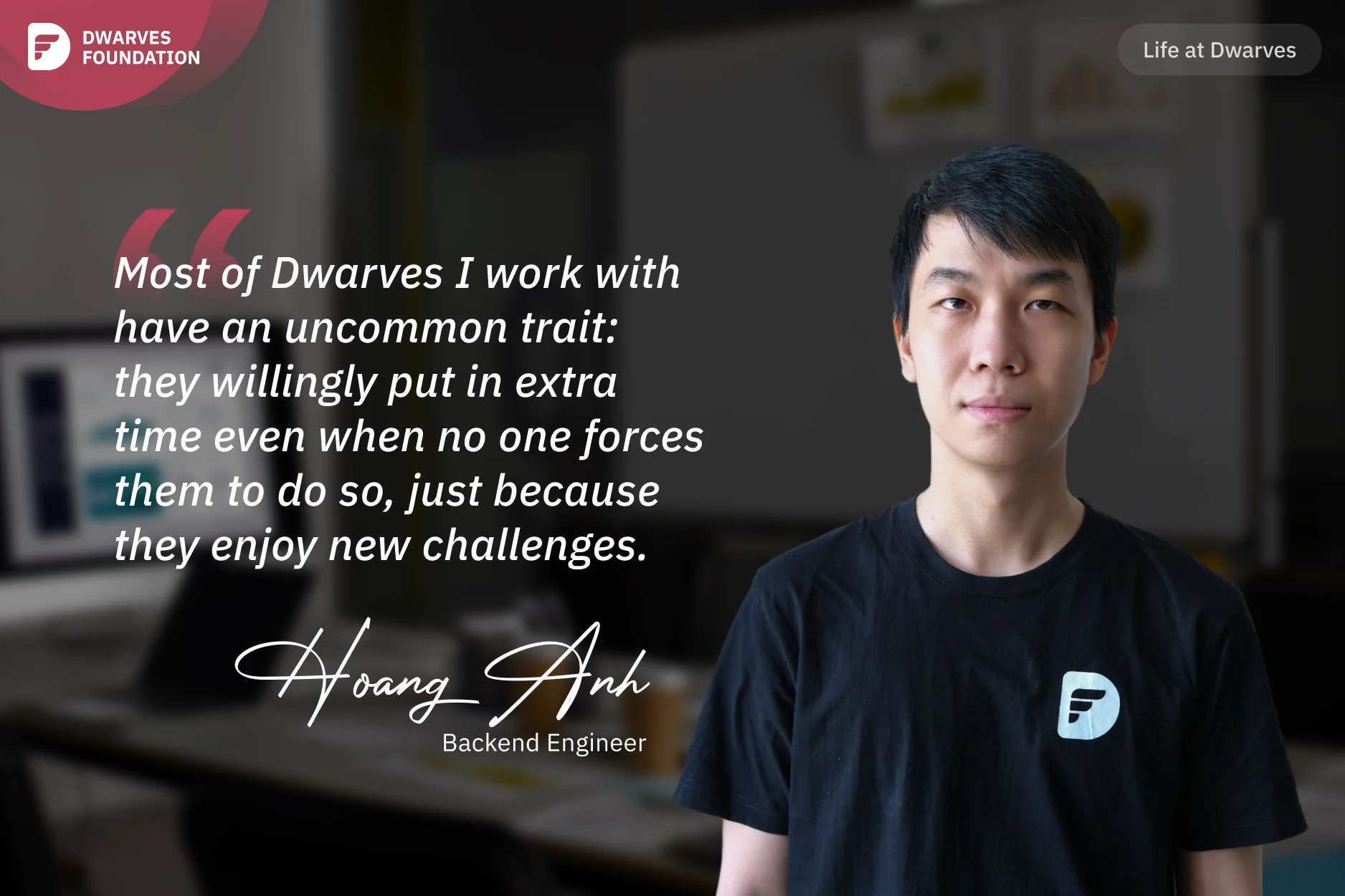 Hoang Anh - Engineer at Dwarves