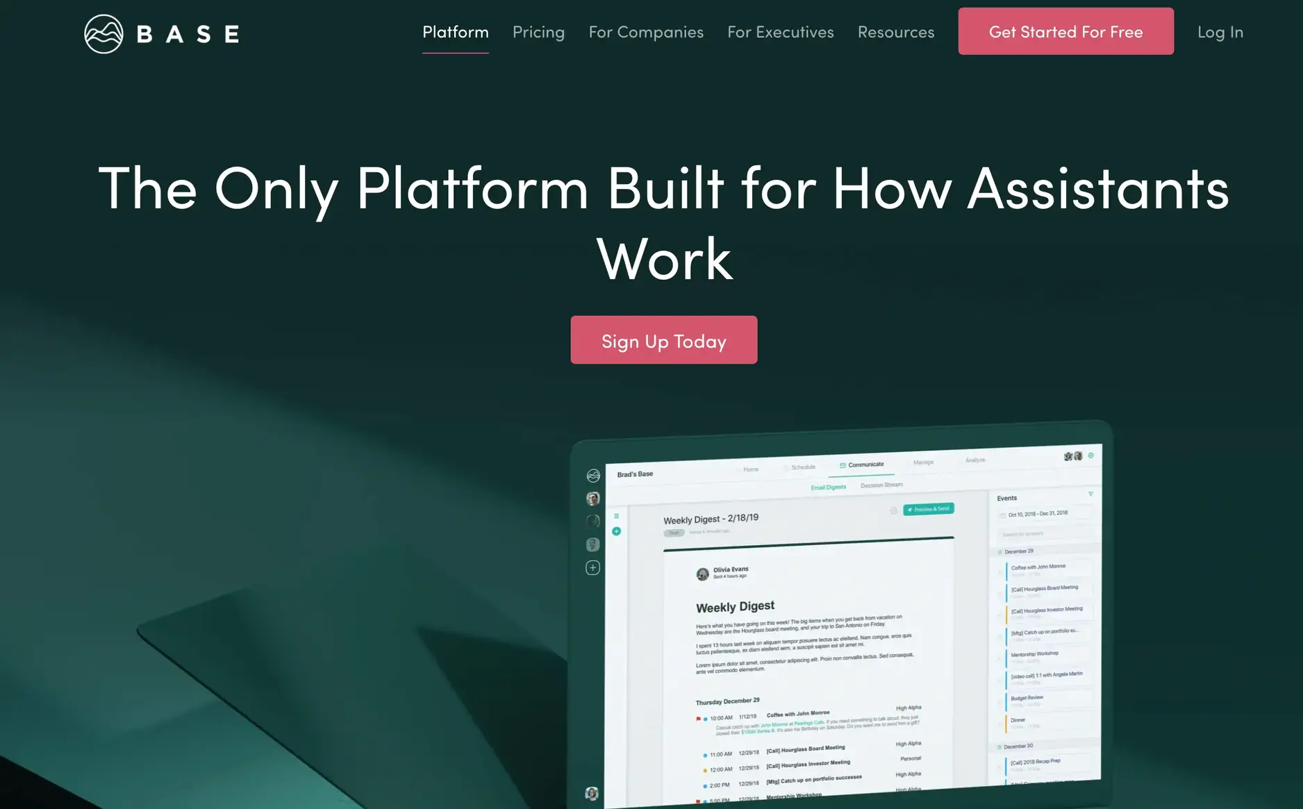 BaseHQ business context