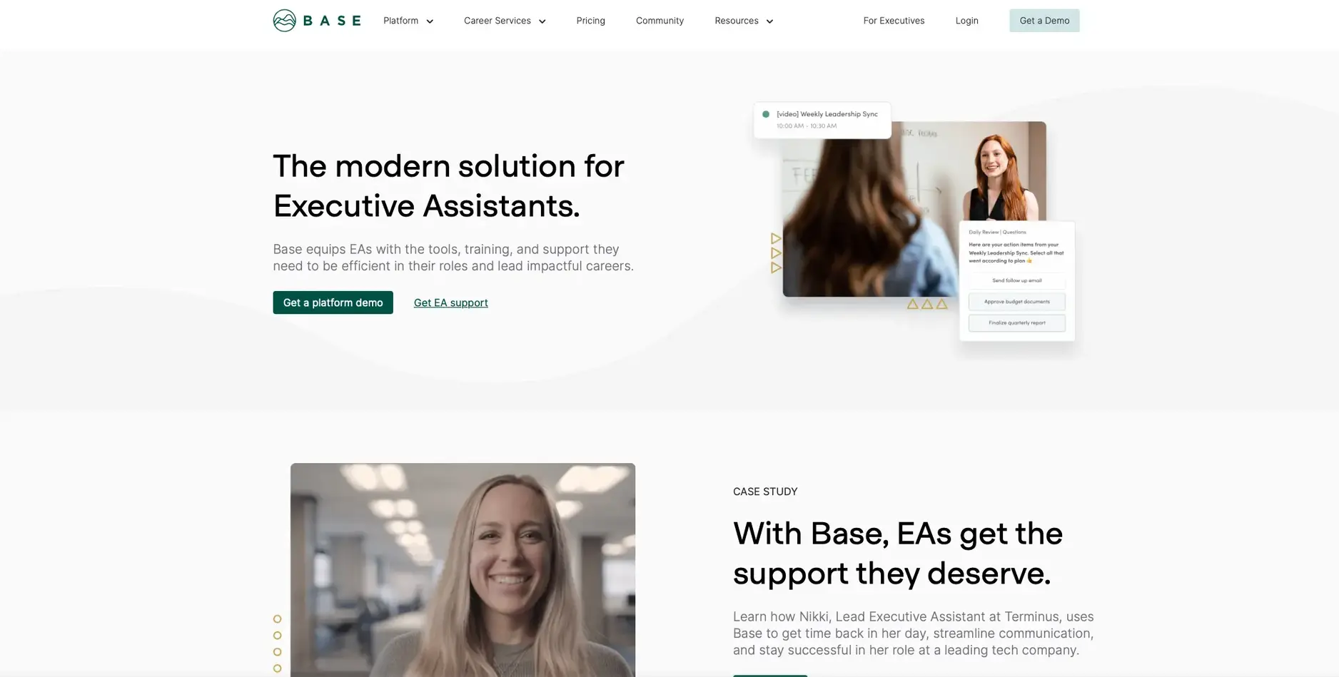 BaseHQ assistant platform
