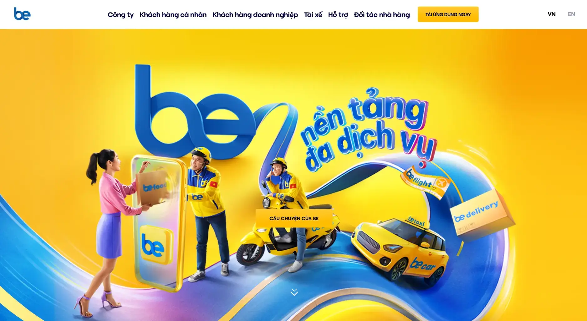 beGroup ride-hailing service