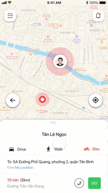 Sol travel app