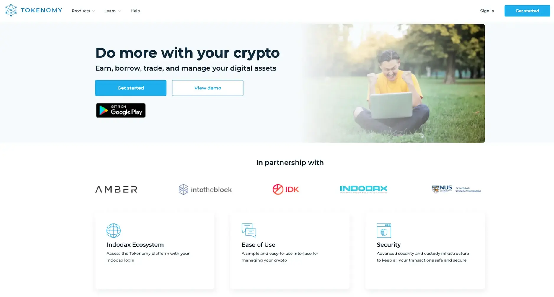 Tokenomy team collaboration session
